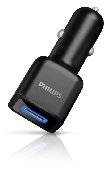 Philips Car charger for iphone and ipad