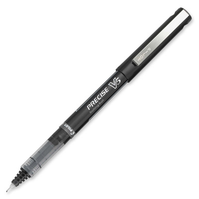 5. Pilot Precise V5 Stick Rolling Ball Pens, Extra Fine Point, Black Ink