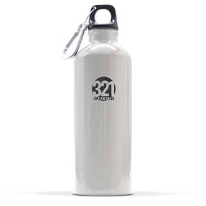 5. Aluminum Sports Water Bottle by 321 Strong