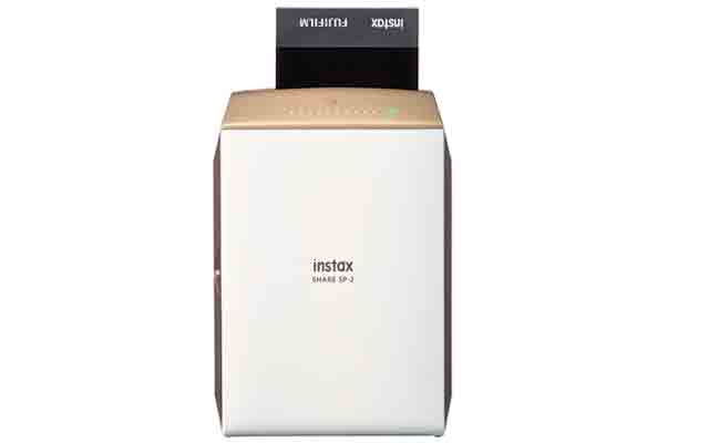 10. Fujifilm INSTAX SHARE SP-2 Smart Phone Printer (Gold)