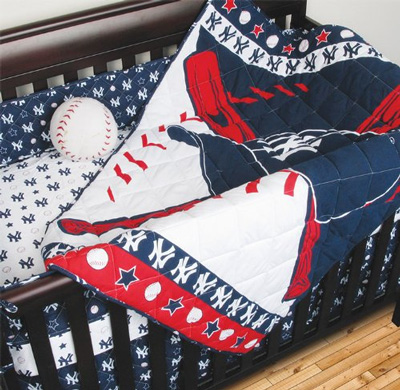 MLB-New-York-Yankees-Crib-Bedding---4pc-Baseball-Baby-Quilt-Bed-in-Bag