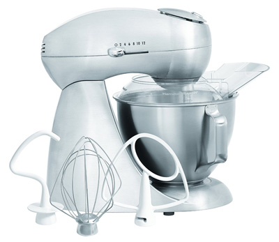 2. Hamilton Beach 63220 Eclectrics All-Metal 12-Speed Stand Mixer