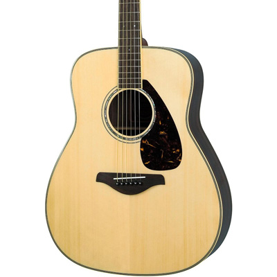 5. Yamaha FG730S Acoustic Guitar, Natural