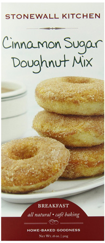 9. Stonewall Kitchen Cinnamon Sugar Doughnut Mix, 18 Ounce Box
