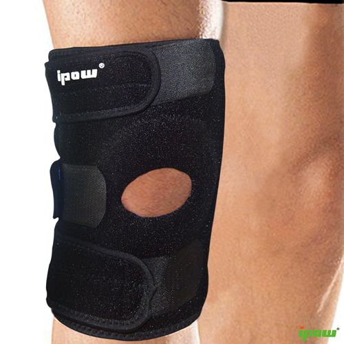 7. Ipow Enhanced Breathable Non-slip Elastic Compression Patellar Tendon ACL Knee Brace Support Cap-knee Protector Stabilizer Wrap Pads