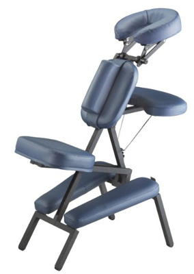 4. Master Massage Professional Portable Massage Chair, Blue