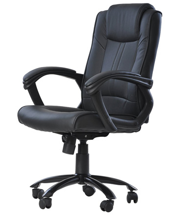 6. Ergonomic Leather Office Executive Chair Computer Hydraulic O4