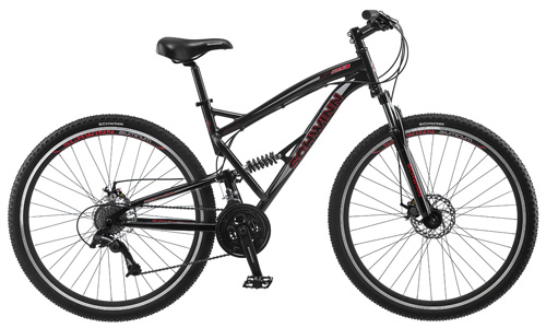 1. S29 Men’s 29” Wheel Full Suspension Mountain Bike by Schwinn