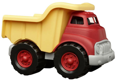 6. Green Toy’s Dump Truck