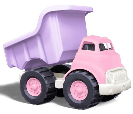 13. Green Toys Dump Truck, Pink