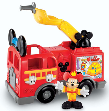 7. Fisher-Price Disney’s Mickey’s Fire Truck