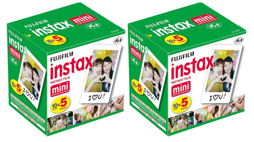 15. Fujifilm Instax -10 Sheets of 5 Pack
