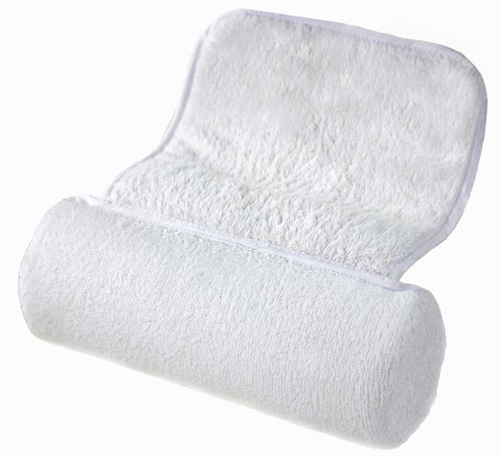 19.Zleepi Premium Bath Pillow. Soft Terry Towel, Non Slip Suction Caps. Luxury Design to Support Shoulder and Neck.