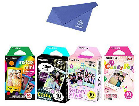 13. Fujifilm Instax Mini Film 4 Pack Bundle, Top 15 Best Polaroid & Fujifilm Instant Camera Films