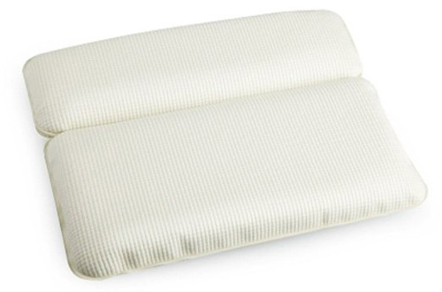 17.Halovie Non-Slip Spa Bath Pillow Bathtub Cushion Memory Foam Headrest,Comfortable and Soft,White