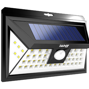 9. Solar Outdoor Patio Deck Lights 48 LED