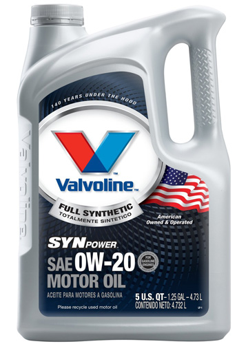 #9. Valvoline Full Synthetic Motor Oil