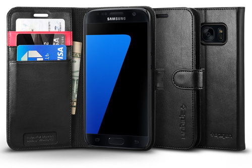 #15. Wallet S Case For Samsung Galaxy S7 By Spigen