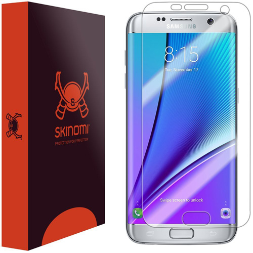 #12. Skinomi® TechSkin - Samsung Galaxy S7 Edge Screen Protector (Full Coverage)