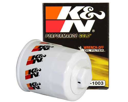 3. K&N HP-1003 Wrench-Off Performance Oil Filter 