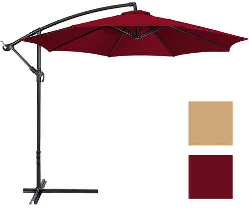 4. Best Choice Products Patio Umbrella 