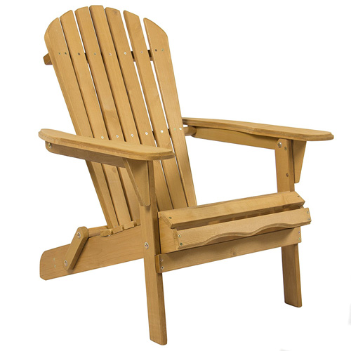 3. The Best Choice Products SKY2253 Adirondack Wood Chair