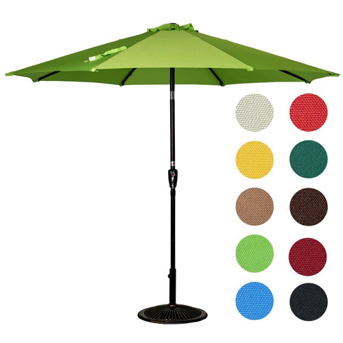 8. Sundale Outdoor 10 Feet Outdoor Aluminum Patio Umbrella