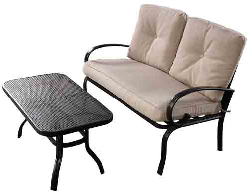 10. Giantex 2 Pcs Patio Outdoor LoveSeat