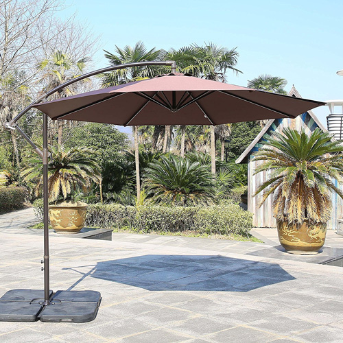 5. Sumbel Outdoor Living Offset Patio Umbrella