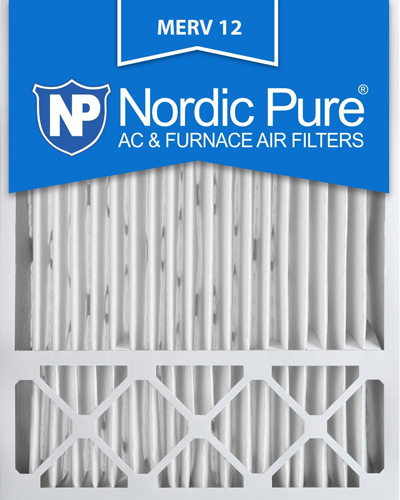 3. Nordic Pure 20x25x5 Honeywell Replacement AC Furnace Air Filters, MERV 12 (Box of 2)