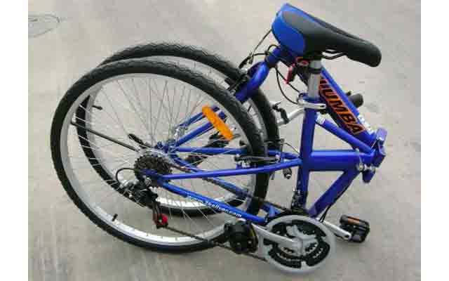 10. Columba folding bike.