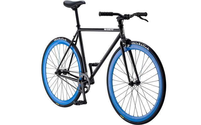 4. Pure cycles fixed gear single speed fixie bike.