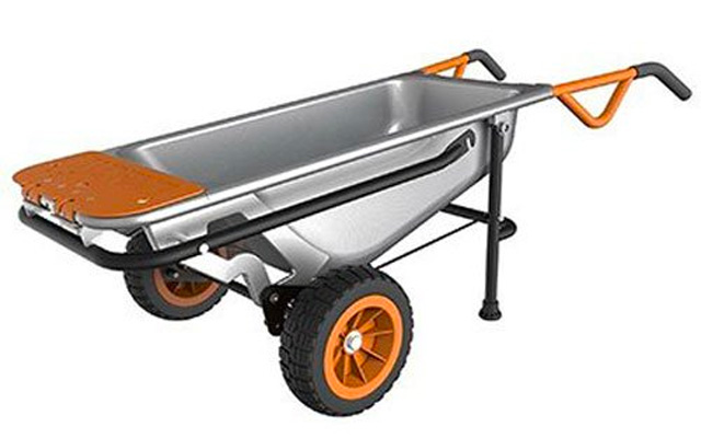 1. Worx aerocraft multifunction 2-wheeled yard cart.