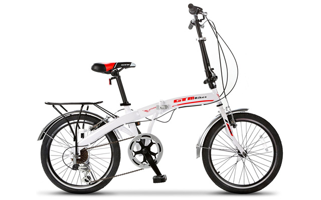 7. GTM 20” folding bike.