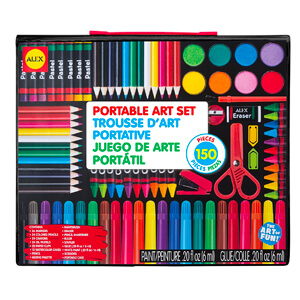 10. ALEX Toys Artist Studio Portable Art Set