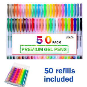 1. Lineon 100 Pack Gel Pens