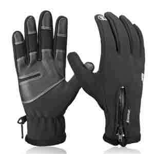 7. Anqier Winter Gloves