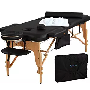 1 Sierra Comfort All-Inclusive Portable Massage Table