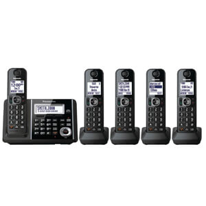 9 Panasonic Expandable KX-TGF345B Cordless Phone