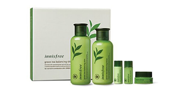 Innisfree Green Tea Balancing Skin Care Set